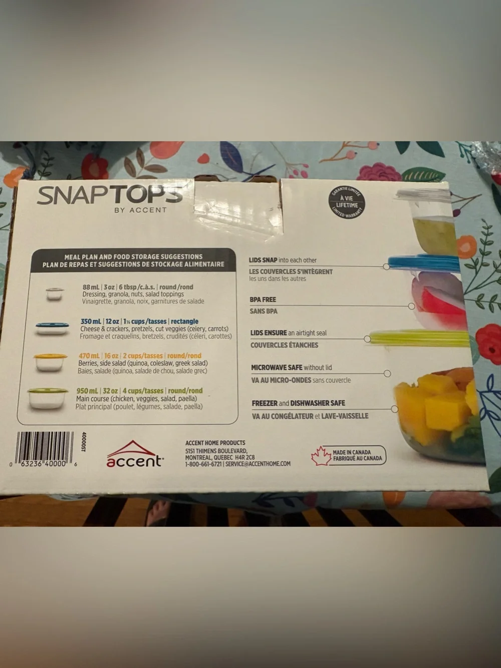 40-Piece Food Storage Set